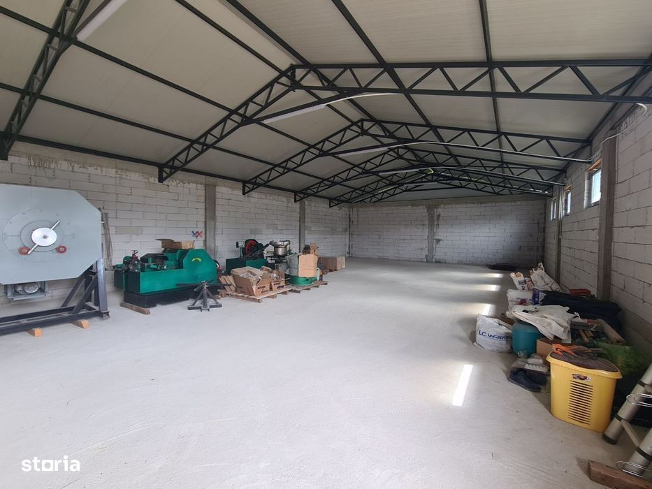 Casa si Hala productie sau prestari servicii in Sascut, Bacau, la E85