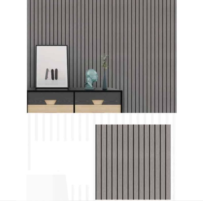 Panou autoadeziv perete model riflaj 60 x 300 cm PVC