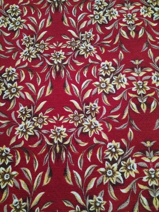 Палас красный 2×3