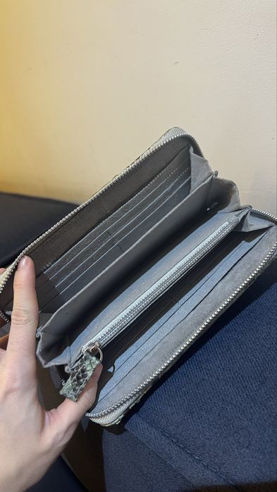 Портмане кожа питона натуральная