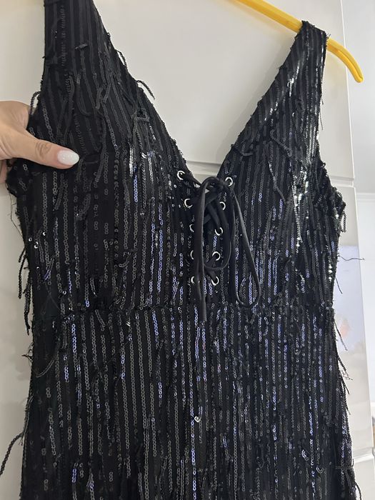 Rochie eleganta cu paiete xl
