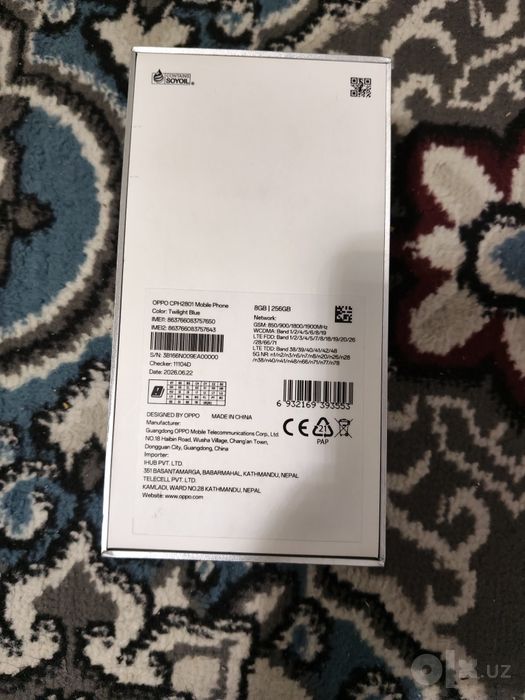 OPPO RENO 15F 5G 8/256