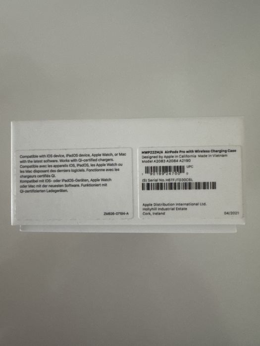 Vând AirPods Pro Gen 1 originale