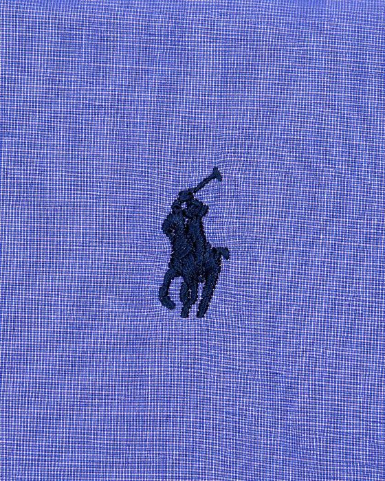 Cămașă Polo Ralph Lauren Blake bărbați, 100% bumbac, mov lila – Mărimea M