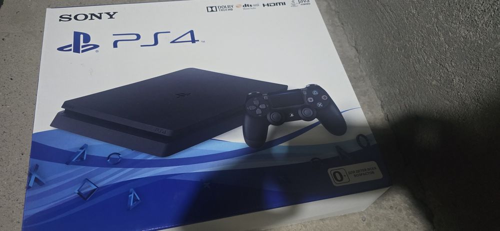 Ps4 slim 500gb 2 джойстика
