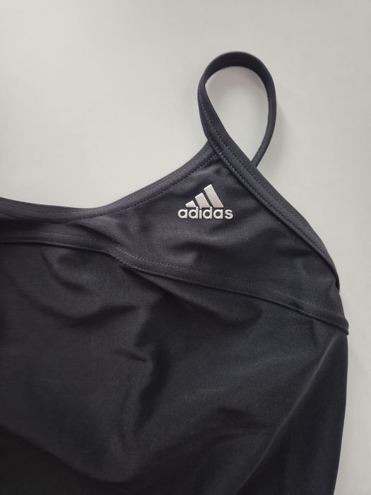 Costum de baie întreg Adidas negru, model sport