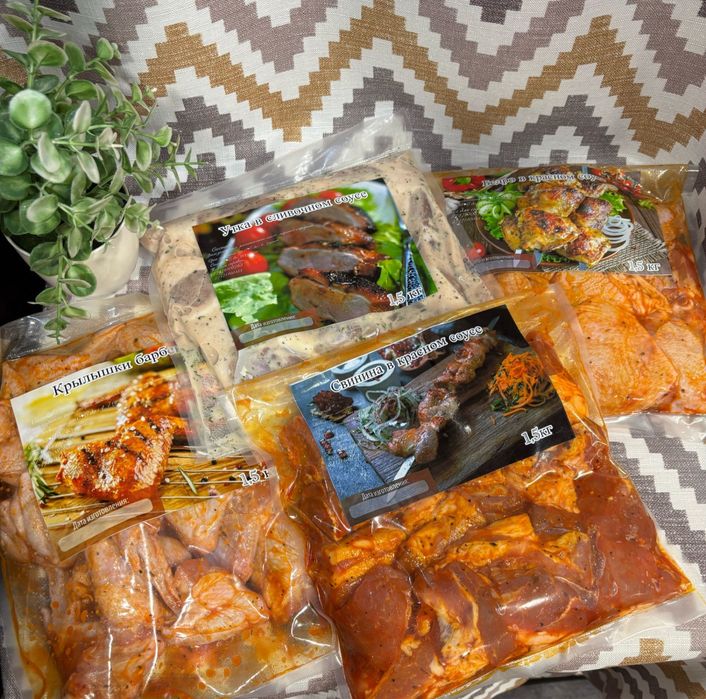 Продажа маринованного мяса(шашлык)