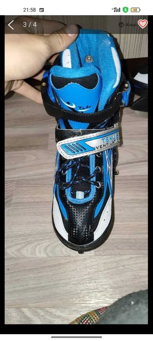 Коньки раздвижные детские 35-38