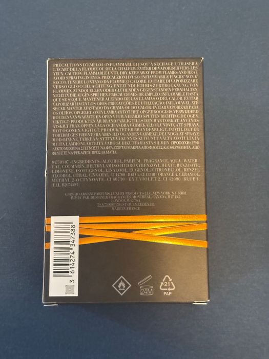 Parfum EA stronger with you 150ml