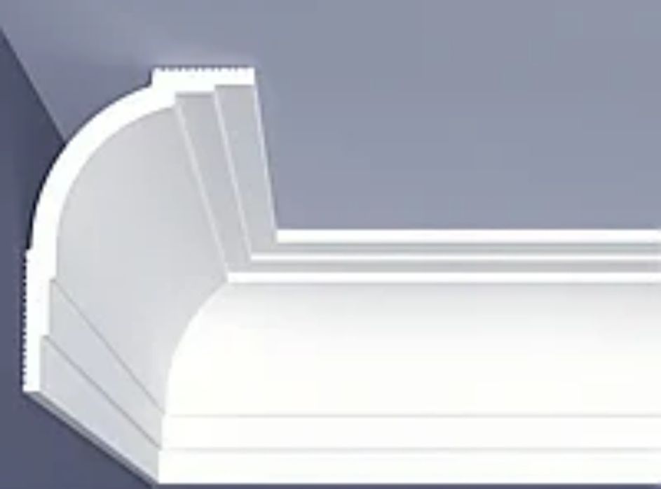 Поклейка галтелей