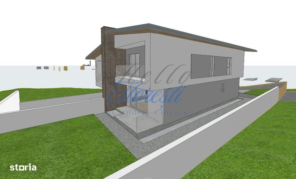 Casa alipita 4 camere - 170 mp utili - zona Tauti, Floresti!