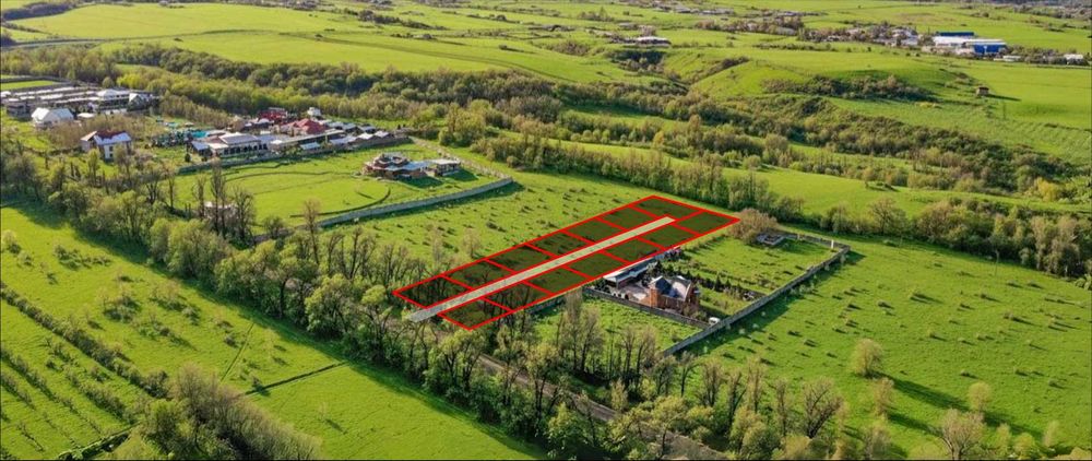 Ровные участки в Талгаре — горы, тишина, все коммуникации