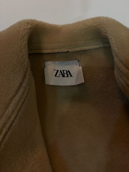 Кожаная Дубленка Zara
