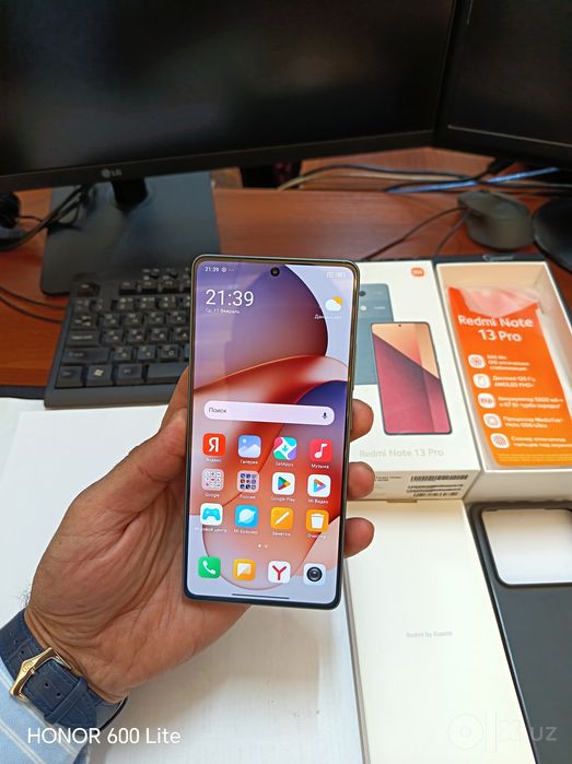 Redmi note 13pro 8+4/256gb ideal xolati yangiday kam iwlagan