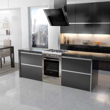 Газовая плита от компании GEFEST.  Цвет (стальной жемчуг)