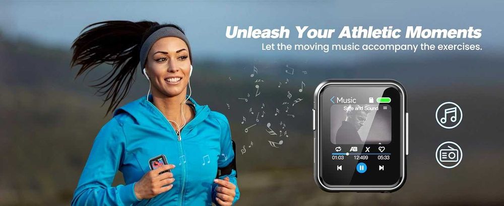 128G MP3 плейър с Bluetooth  BMDSAE M01