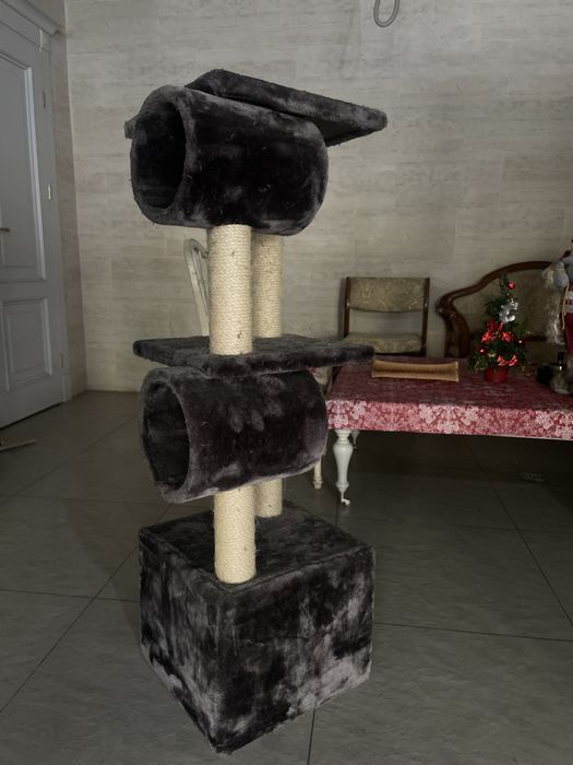 Когтеточка + домик для кота