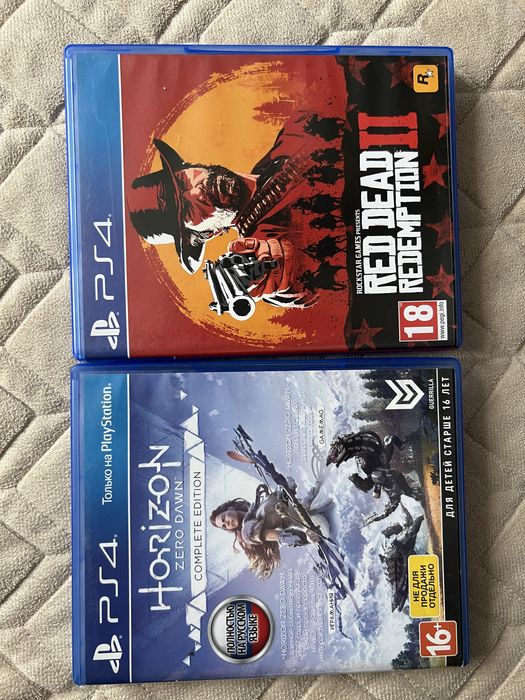 Продам 2 диска для PS4 также можно играть на PS5 без проблем