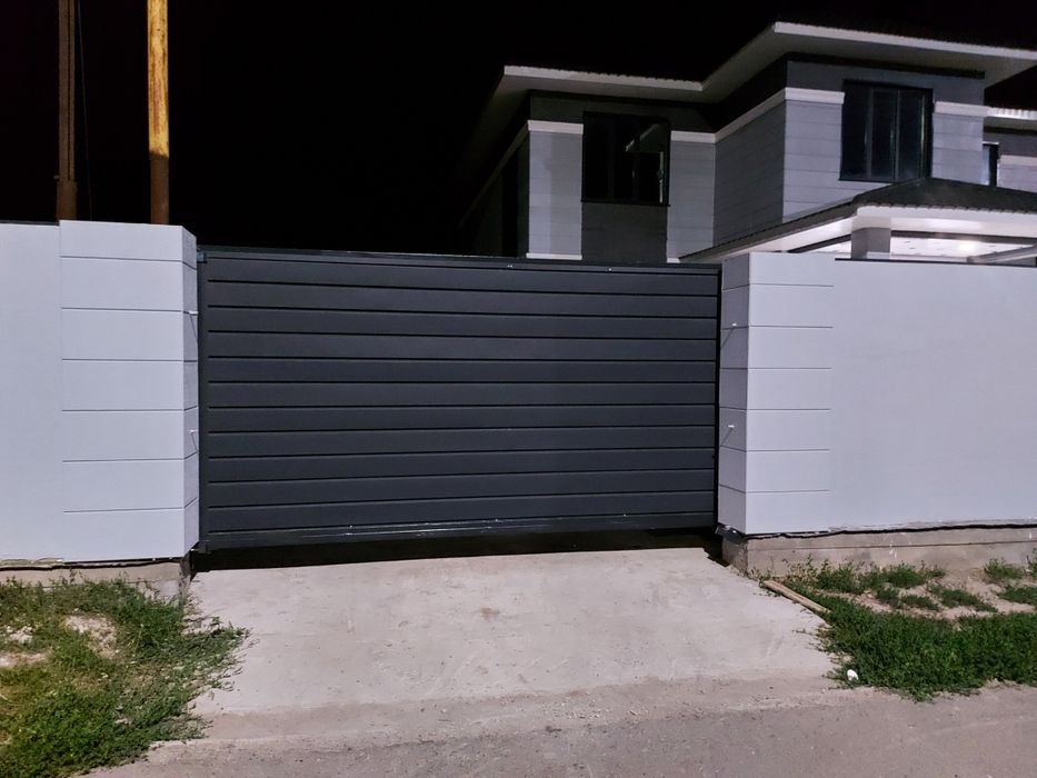 Ворота откатные!