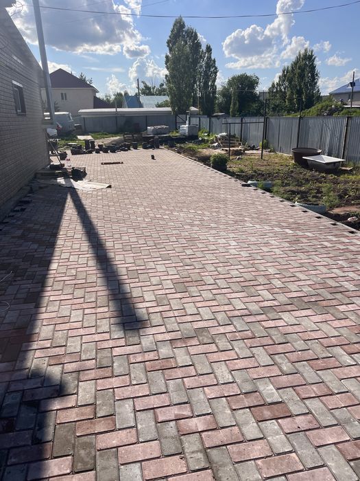 Укладка брусчатка