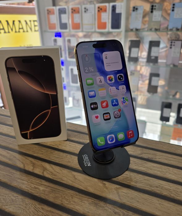 iPhone 16 Pro 128GB. Baterie 100%