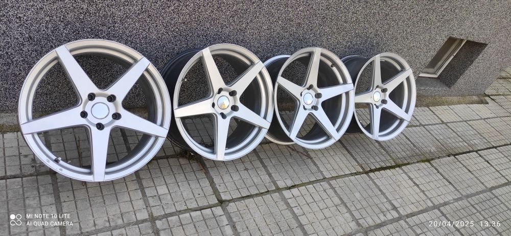 Джанти с гуми  за БМВ  19" 5х120 спорт пакет