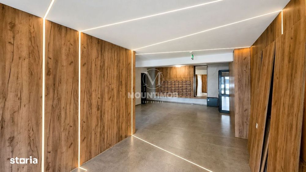 Studio spatios 42,67 mp + balcon 9 mp, Etaj 2 | Parcare subterană