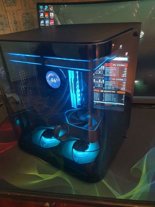 Корпус и водяное охлаждение