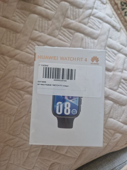 Часы Huawei watch fit4 чёрные