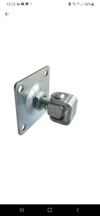 Balama Reglabila cu Placa de Prindere pe Stalp 100x100mm