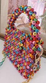 Сумочки из хрустальных и акриловых бусин