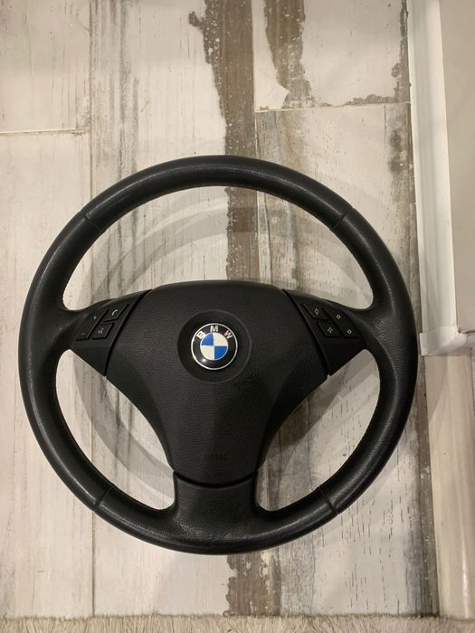 BMW Steering Wheel, Leather, Multifunction E90 / E87 / E60 – non M