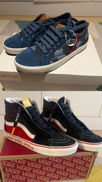 Lot încălțăminte branduri cunoscute – Nike, Adidas, Vans, Puma, Geox, Pollini, Under Armour, Next – mai multe mărimi