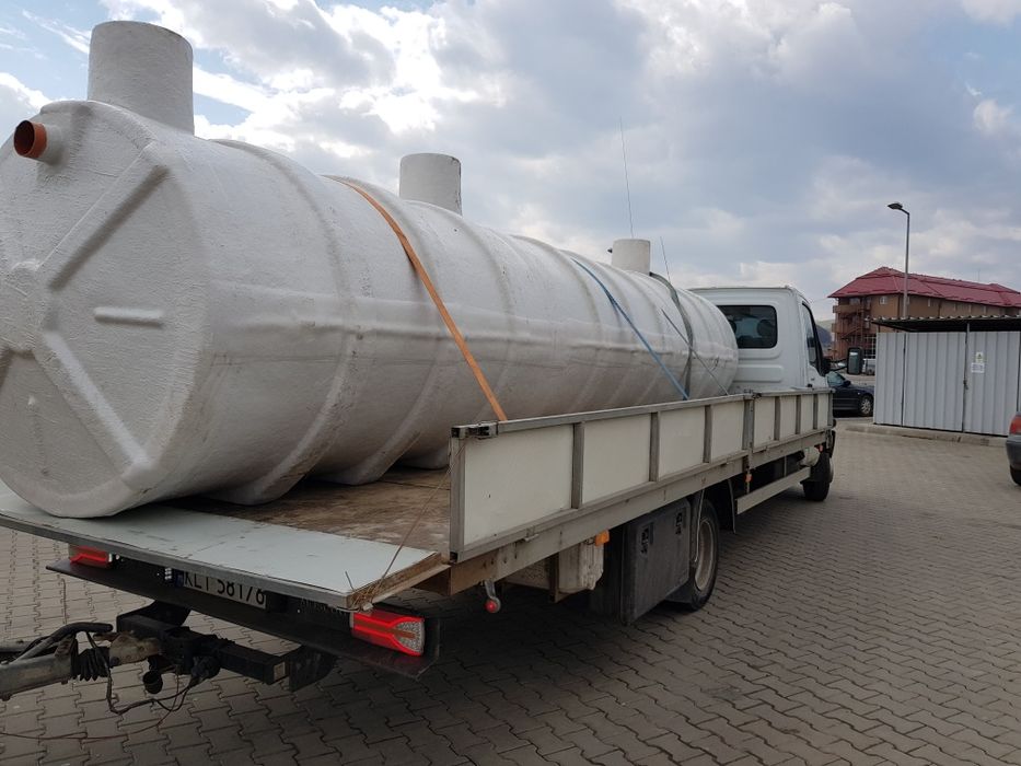 Fosa septica ecologica din fibra de sticla 10000litri asiguram transpo