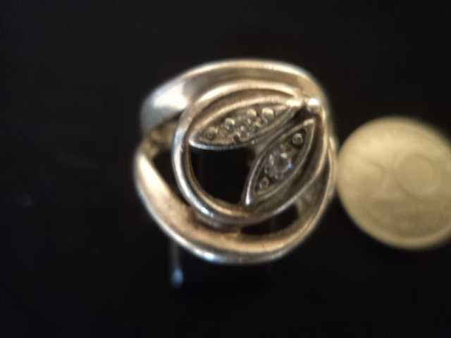 дамски сребърен пръстен