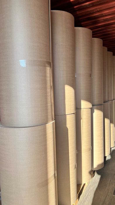 Гофрокартон в рулонах