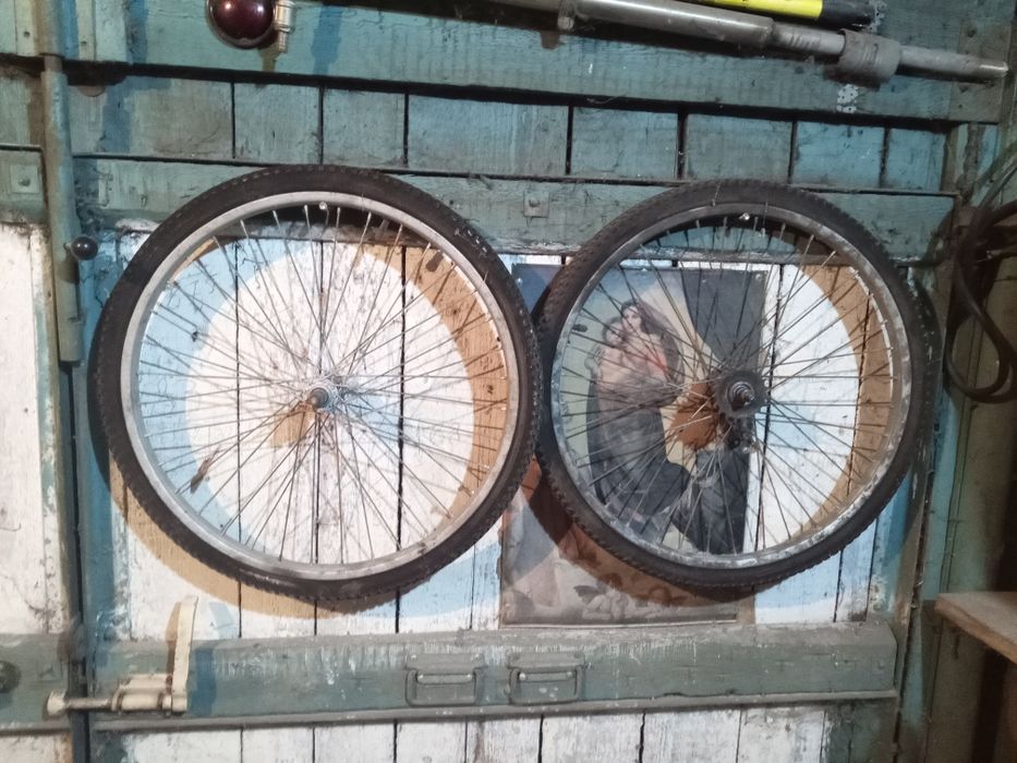 Продам колеса от велосипеда салют