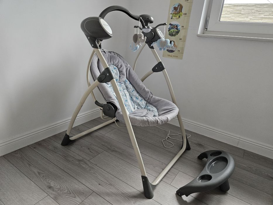 Leagan electric cu sunete albe