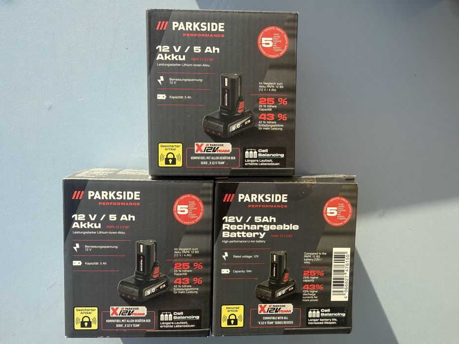 Acumulator 12v 5a Parkside Performance