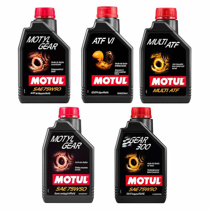Масла MOTUL – GEAR 300, ATF VI, MULTI ATF – Внос и гаранция