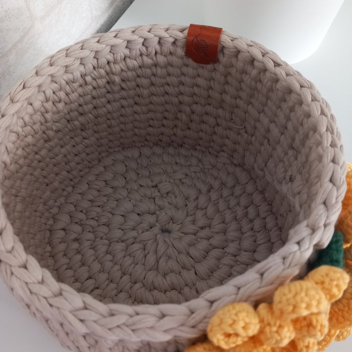 Coșuleț drăguț cu floricele