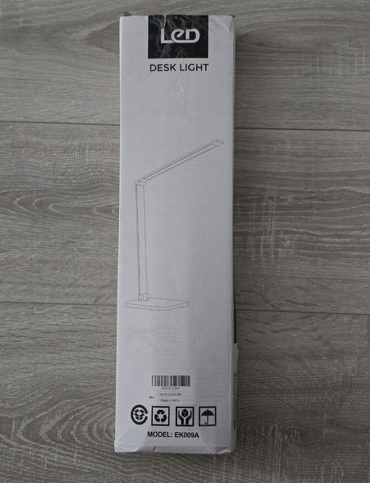 Lampa birou LED BIENSER cu încărcare wireless 10W, USB