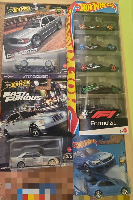 Hot wheels колички