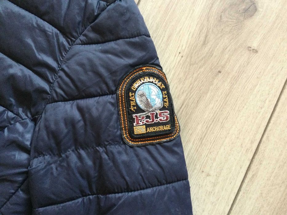 синьо дамско женско пухено яке PARAJUMPERS размер М от Италия