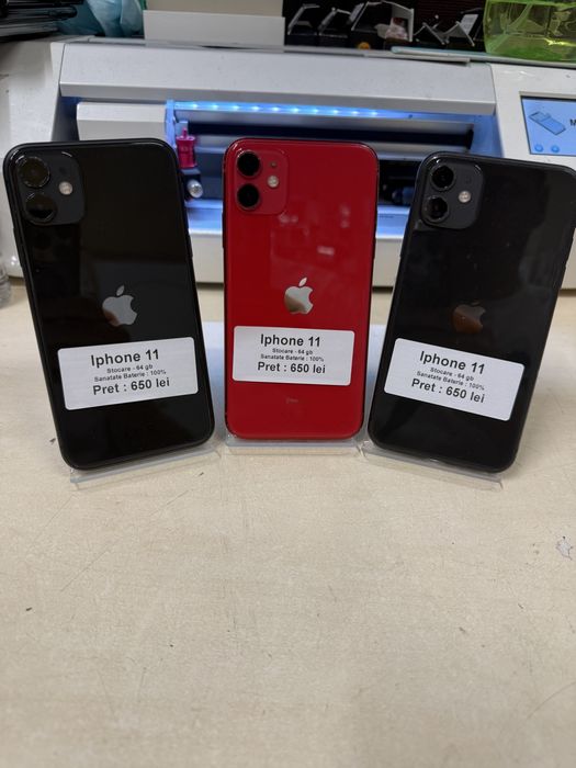 Iphone 11 / 64 gb / 100% baterie / garantie