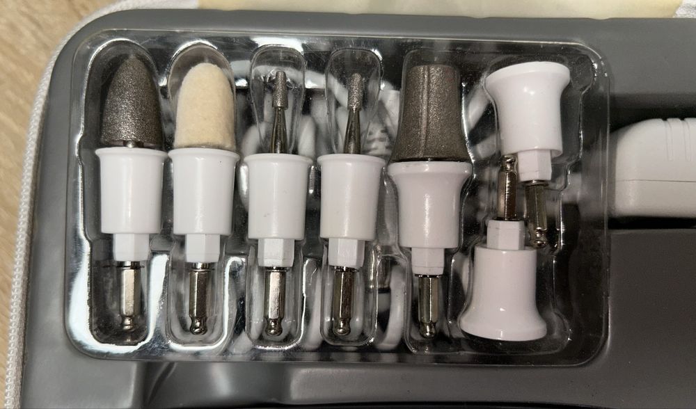 Set lampa led + pila electrica manichiura + pedichiura