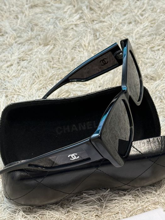 Ochelari de soare dama Chanel 5430,negrii , originali , noi