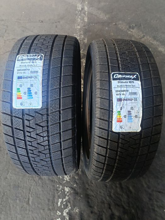 Нови зимни -19цола-285/45:255/50-"GRIPMAX"-с монтаж и баланс