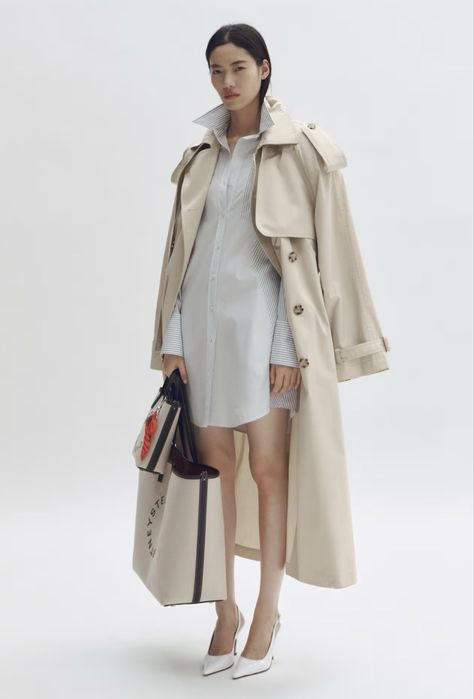 Обемен тренчкот H&M Stella Mccartney