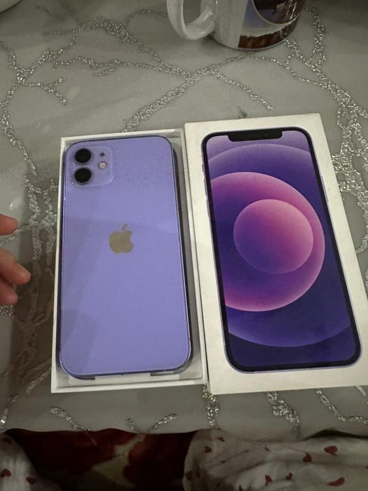 айфон 12 фиолетовый